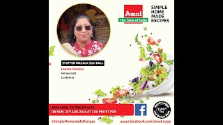 Chef Lavina Chelani Episode 8124 SimpleHomemadeRecipes Facebook Live [upl. by Walsh]