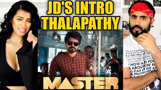 JD Intro Scene REACTION  Master  Thalapathy Vijay Entry Fight Scene [upl. by Sitto]