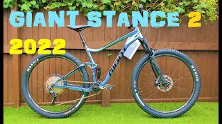 Giant Stance 2 29er 2022 Full Suspension Mountain BIKE [upl. by Aratahc]