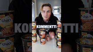 Mainos Maggi ✨ Viimeinen kommentti 1611 mennessä on voittaja Youtube ei ole osallinen arvontaan [upl. by Sperling]