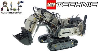 LEGO Technic 42100 Liebherr R9800  Lego Speed Build Review [upl. by Gratiana681]