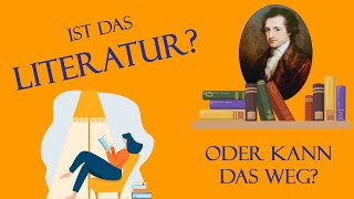 Was ist eigentlich Literatur Literaturbegriffe einfach erklärt [upl. by Osnola877]