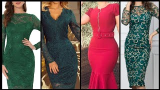 Stunning impressive Elegant bodycon prom dresses outfits ideas designs [upl. by Eslehc458]