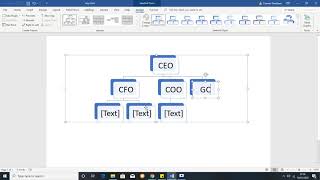 How to Make an Organisational Chart in Word Super Easy Step by Step Tutorial [upl. by Uis]