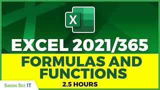 20 Excel Formulas and Functions to Master in 2024  Excel Formulas and Functions Training Tutorial [upl. by Viviene223]