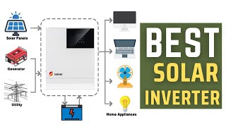 Best Solar Inverter  SRNE 3000W Solar Inverter Review in 2024 [upl. by Nikolia484]