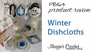 Winter Dishcloths Set Product Review PB164 [upl. by Leahkim690]