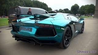 Lamborghini Aventador LP7604 Dragon Edition  Startups Revs Overview [upl. by Olsewski]