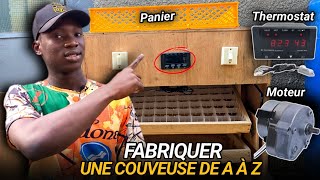 Je vous PRÉSENTE la COUVEUSE dun Étudiant de la formation Sur la Fabrication de Couveuse [upl. by Dolly]