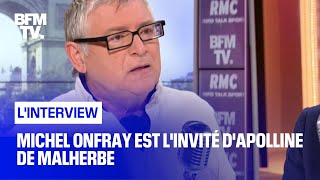 Michel Onfray face à Apolline de Malherbe en direct [upl. by Pooley]