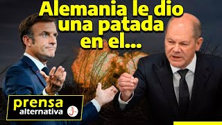 Alemania paró a Macron cero tropas para Ucrania [upl. by Marrin]