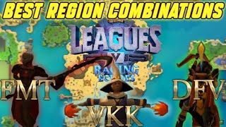 Best region combinations for Leagues 5  Raging echoes  OSRS [upl. by Laon]