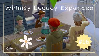 ❄️ ITS CHRIIIISTMAAAS ❄️  Whimsy Stories EXPANDED Legacy Challenge  Gen 1  Ep 16  Sims 4 [upl. by Alat496]