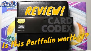 Dragon Shield Codex Portfoliostyle Binders Review for Trading Gaming Cards MTG Pokemon Yugioh [upl. by Bridges]