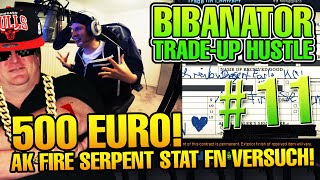 CSGO TRADEUP HUSTLE 11  AKoRo Fire Serpent Stattrak FN Versuch Nr 1337 [upl. by Demmy945]