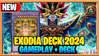 YuGiOh Exodia Deck 2024 Gameplay And Deck Profile Millennium Exodia OBLITERATE [upl. by Zeidman]