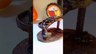 shivlingart smokefountain backflow diy fogcraft [upl. by Ecissej]