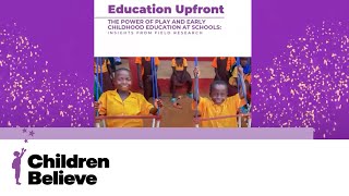 WEBINAR INSIGHTS FROM FIELD RESEARCH ON THE POWER OF PLAY AND EARLY CHILDHOOD EDUCATION AT SCHOOLS [upl. by Atirihs336]