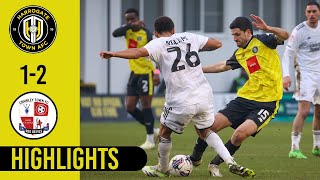 Harrogate Town v Crawley Town highlights [upl. by Rihaz]