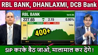 RBL BANKDHANLAXMIDCB Bank share latest news Sanjiv Bashinrbl bank share analysistarget [upl. by Ennovyhs]