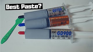 AliExpress Thermal Paste Comparison feat GD900 GD9001 amp GD007 GD900 is AWESOME [upl. by Avah]