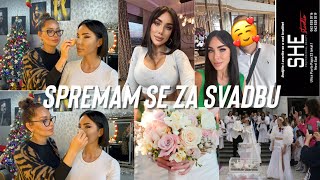 Spremam se za svadbu 👰🏻‍♀️♥️👨🏻‍💼 Kosa mi nije duža od 3cm 😨😵 Totalna transformacija Šta mi bi😩 [upl. by Gen]