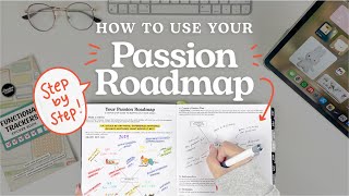 How To Use Your Passion Planner Passion Roadmap [upl. by Neelehtak]