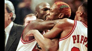 Dennis Rodman FightsHeated Moments Compilation Rare [upl. by Franek]