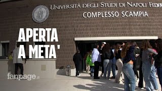 Università a Scampia già disagi per gli studenti quotÈ vuota accessibili solo 45 aulequot [upl. by Israeli]