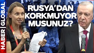 G20 Zirvesinde Erdoğandan İngiliz Gazeteciye Ders Gibi Rusya Yanıtı [upl. by Odlabu568]