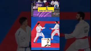 Snake🐉 bite technique japanmartialarts posing koreankarate mmafighter martialarts snake fight [upl. by Aizitel]