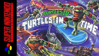 Longplay SNES  Teenage Mutant Ninja Turtles IV Turtles in Time 2 Players 4K 60FPS [upl. by Granger]