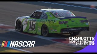 Final Laps AJ Allmendinger undefeated at the Charlotte Roval  NASCAR [upl. by Publias]