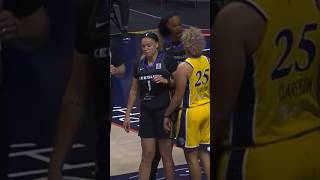 DeWanna Bonner and Layshia Clarendon have a dustup [upl. by Sokem]