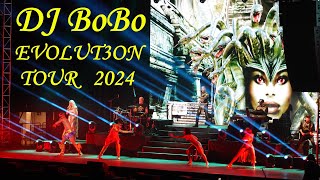 DJ BoBo Praha hala Fortuna  EVOLUT3ON TOUR 2024 [upl. by Aisitel]