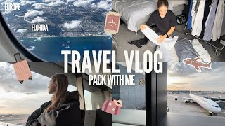 TRAVEL VLOG  Going to Florida  Pack with me [upl. by Jeffrey985]