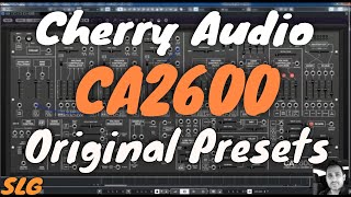 Cherry Audio  CA2600  Original Presets [upl. by Drareg]