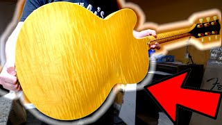 My Forbidden Love  2021 Gibson Chuck Berry Signature 1955 ES350T Antique Natural Review  Demo [upl. by Htessil]