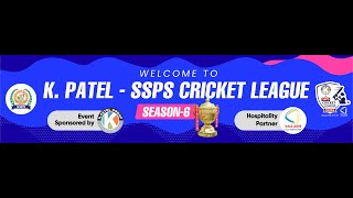 PITCH 1  K PATEL SSPS CRICKET LEAGUE SEASON 6  DAY 01  SHREE SAURASHTRA PATEL SAMAJ MUMBAI [upl. by Namaj]