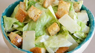 Classic Caesar Salad Recipe [upl. by Sumetra]