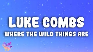 Luke Combs  Where The Wild Things Are [upl. by Ynalem769]