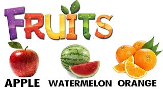 Fruits name in english  Fruits name  Learn fruits name spelling with picture 🍎🍐🍊🍋🍌🍉🍇🍓🫐🍈🍒🍑🥭🍍🥥🥝 [upl. by Selyn]