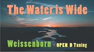 The Water Is Wide Weissenborn Guitar [upl. by Idnerb]