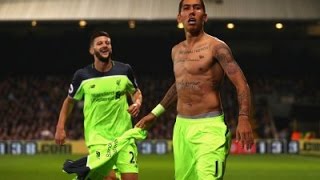 Roberto Firmino Amazing Goal vs Crystal Palace 2016 [upl. by Brion]