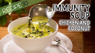 Healthy Immune Boosting Asian Style Chicken Soup [upl. by Siul]