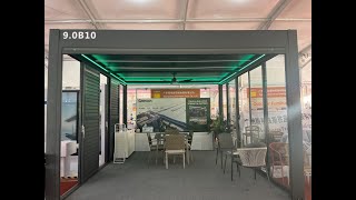 Greenawn Pergola attending Canton Fair [upl. by Caren]