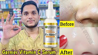 Garnier Vitamin C Serum Review  How to use Garnier 30x Vitamin C Booster Serum [upl. by Sisak360]