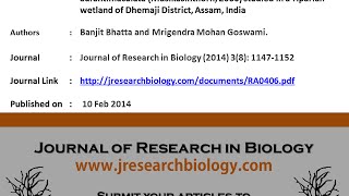 LengthWeight relationship and condition factor of Channa aurantimaculata [upl. by Stallworth124]