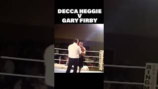 Gary Firby KO DeccaHeggie on my white collar show 🥊🥊🥊 boxing [upl. by Leor]