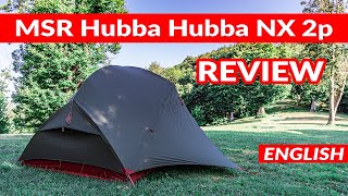 Tent MSR Hubba Hubba NX 2p review amp unboxing also difference EU vs USA models [upl. by Inalaehak]